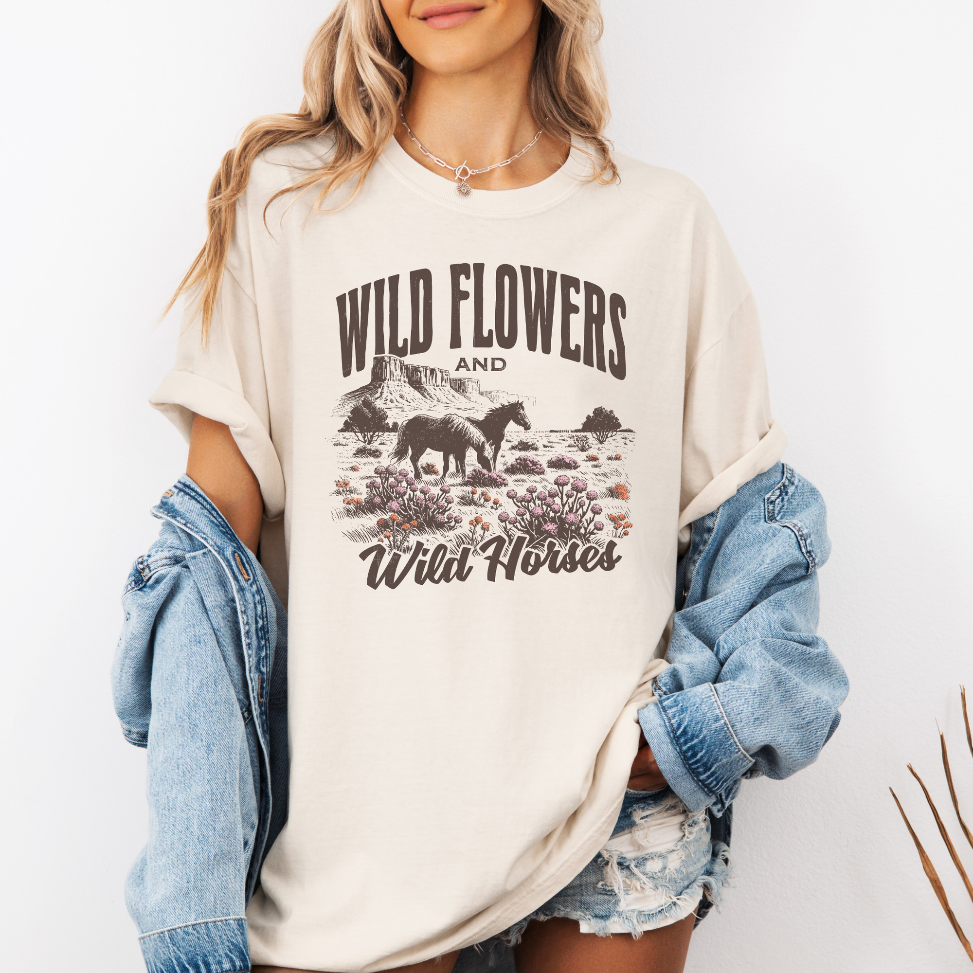 Wild Flowers & Wild Horses